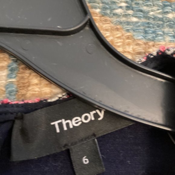 Theory Wool Shift - Pink and Brown - Size 6 - Picture 3 of 3